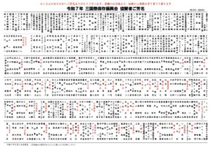 令和7年協賛金芳名録