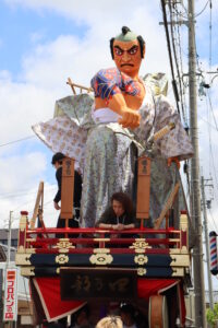 四番山車「遠山金四郎」